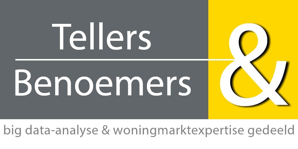 Logo Tellers & Benoemers: big data-analyse & woningmarktexpertise gedeeld